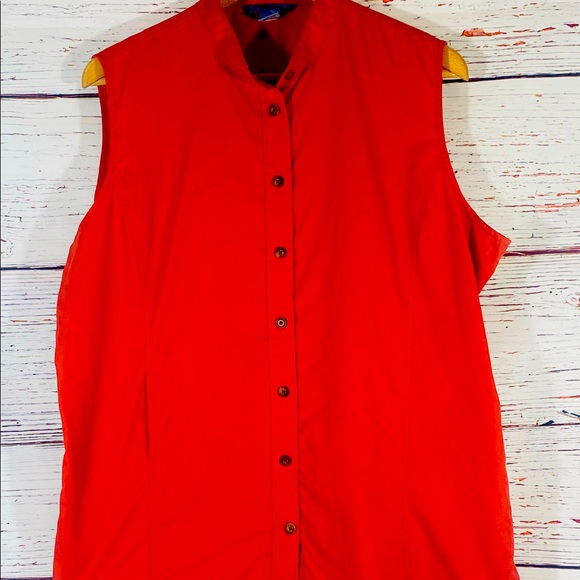 Duluth Trading Co Jackets & Blazers - Duluth Trading Sleeveless Utility Vest Womens  XL Gardening Fishing Orange